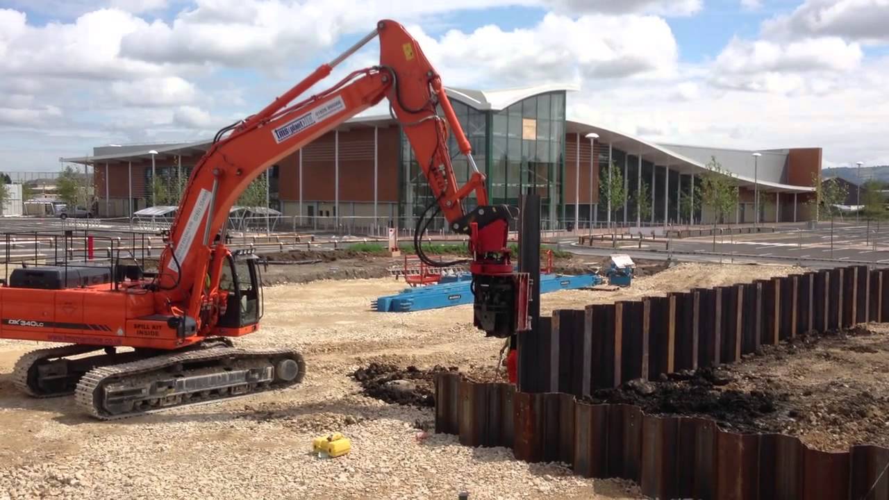 L'installazione di palancole