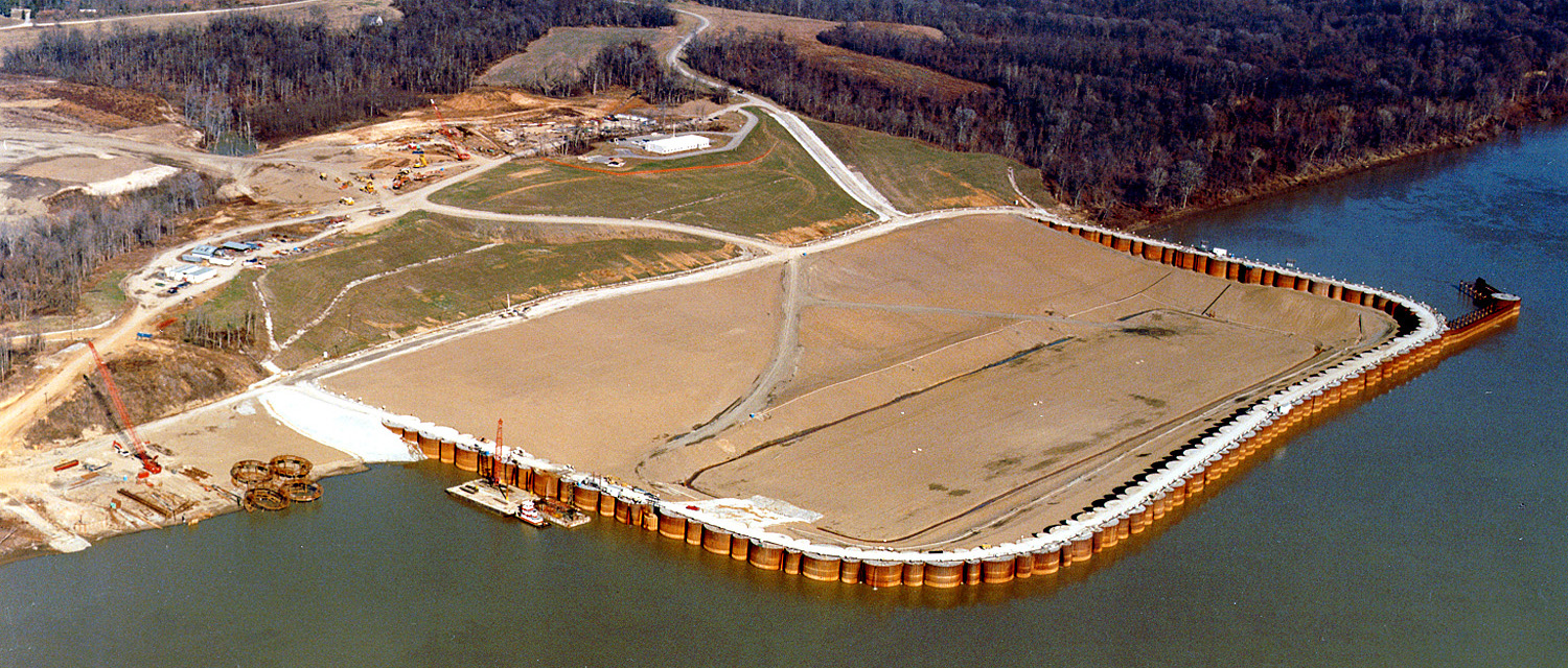 Doppia parete palancole Cofferdam